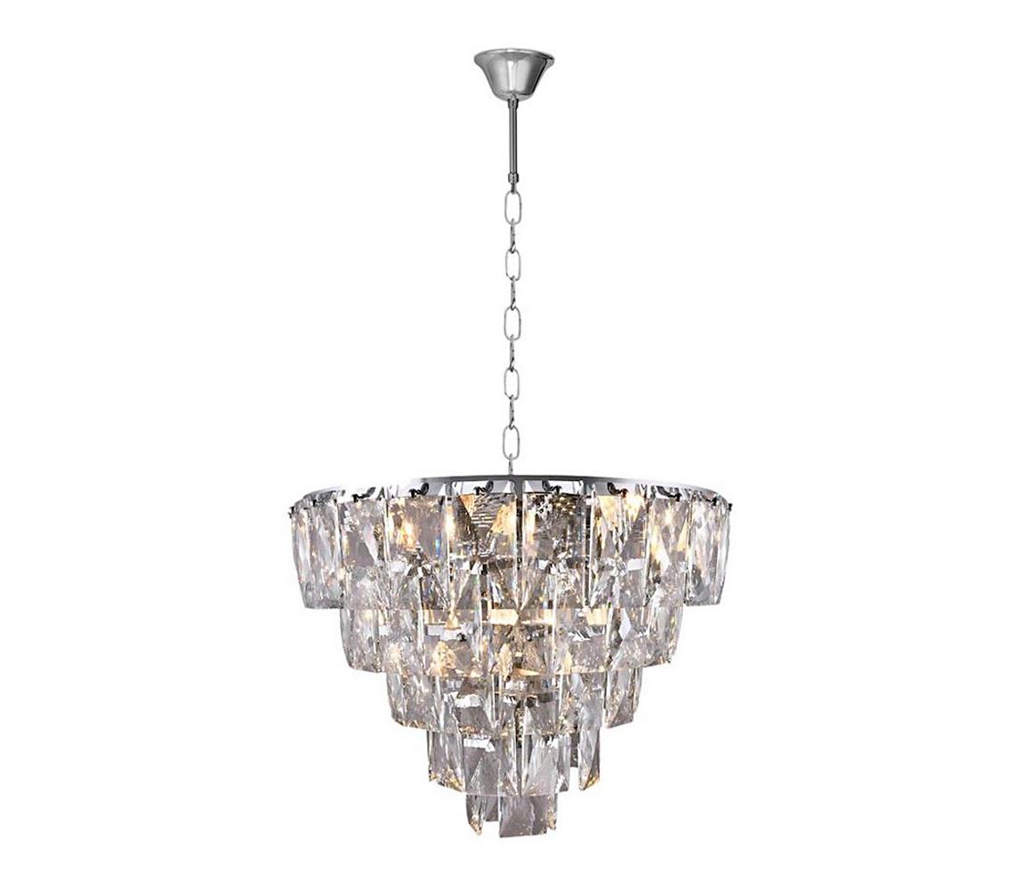 Lustră de cristal pe lanț CHELSEA 6xE14/40W/230V