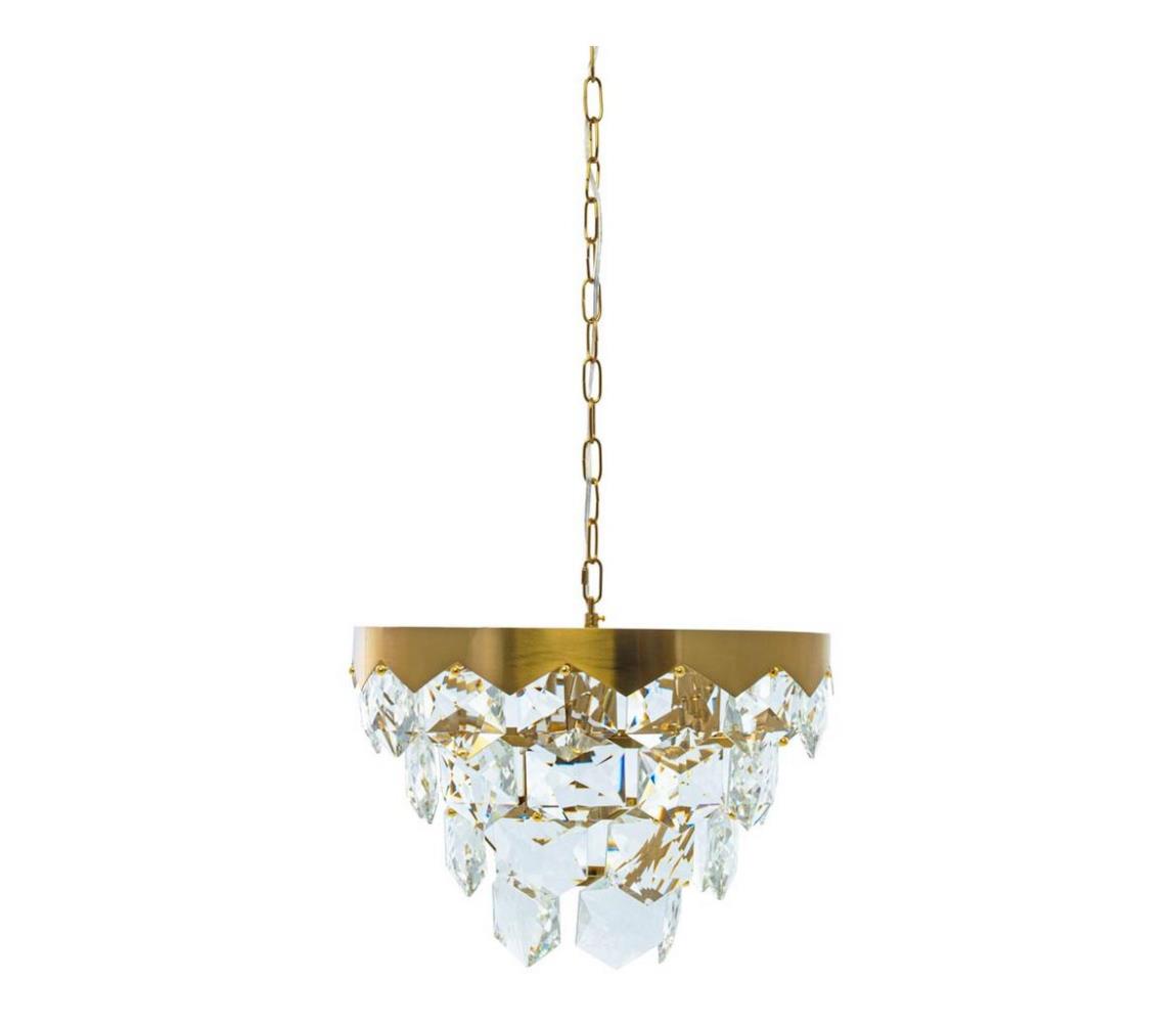 Lustră de cristal pe lanț GRACE 6xE14/40W/230V