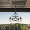 Lustră de exterior ASHLAND 5xE27/60W/230V IP44 Elstead KL-ASHLANDBAY-5P