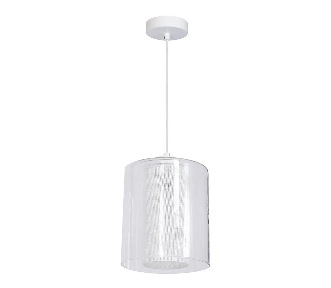 Lustră ELDA 1xE27/60W/230V alb