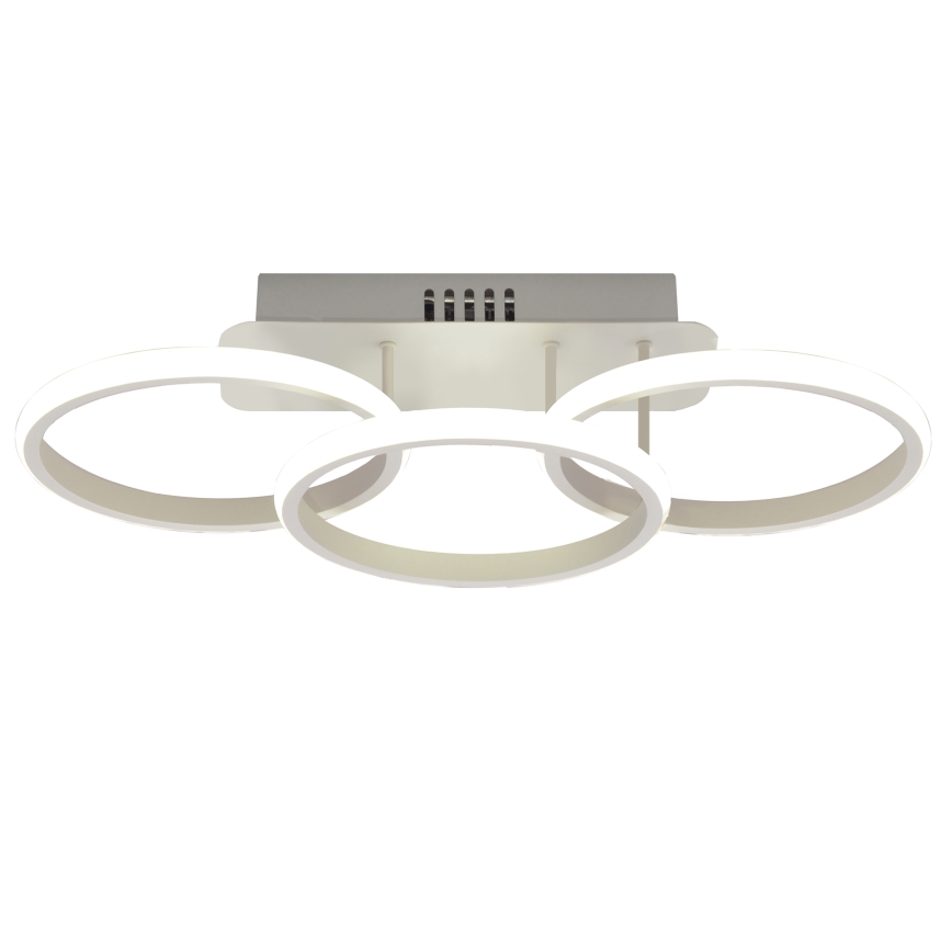 Lustră LED aplicată BARI LED/30W/230V albă