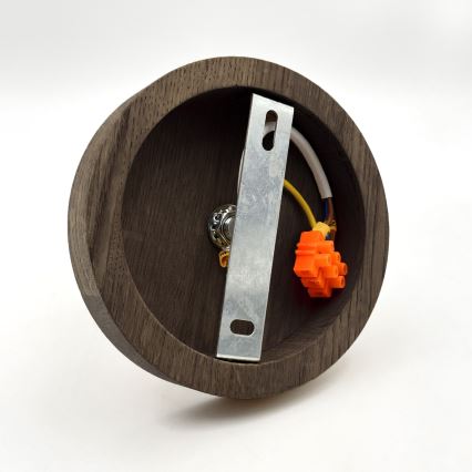 Lustră LED aplicată Brilagi ANTHONY 1xE14/60W/230V stejar nuc/maro