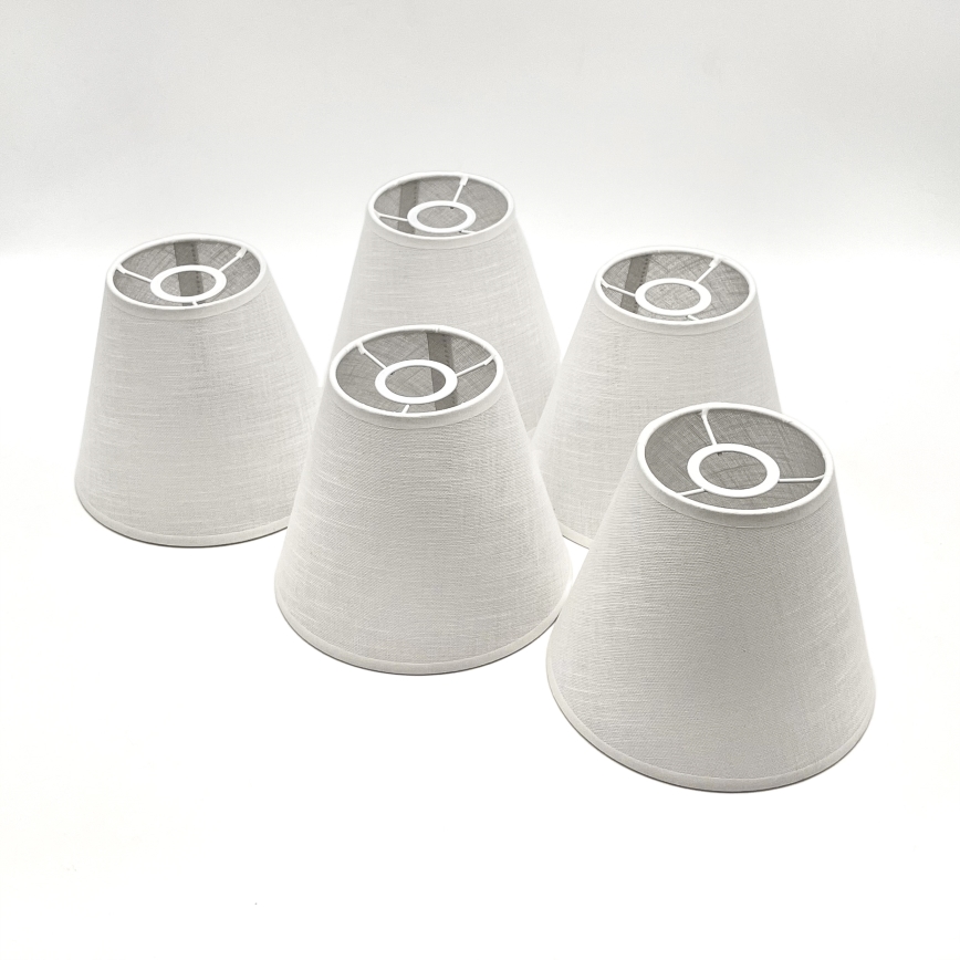 Lustră LED aplicată Brilagi ANTHONY 5xE14/40W/230V stejar nuc/alb