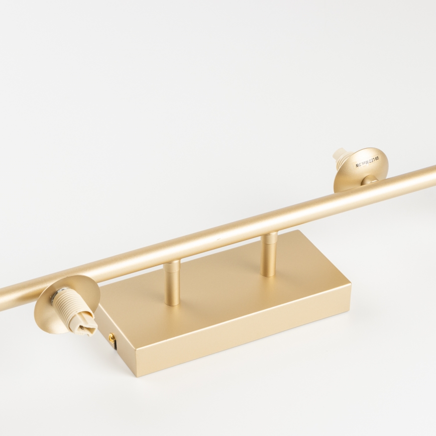 Lustră LED aplicată Brilagi MILLA 4xG9/3W/230V auriu/alb