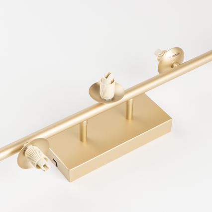 Lustră LED aplicată Brilagi MILLA 7xG9/3W/230V auriu