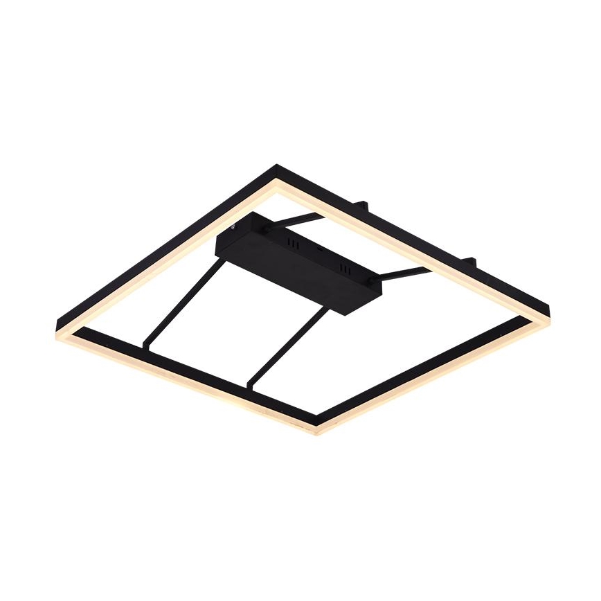 Lustră LED aplicată, dimabilă, 55W, 230V, 3000-6500K + telecomandă