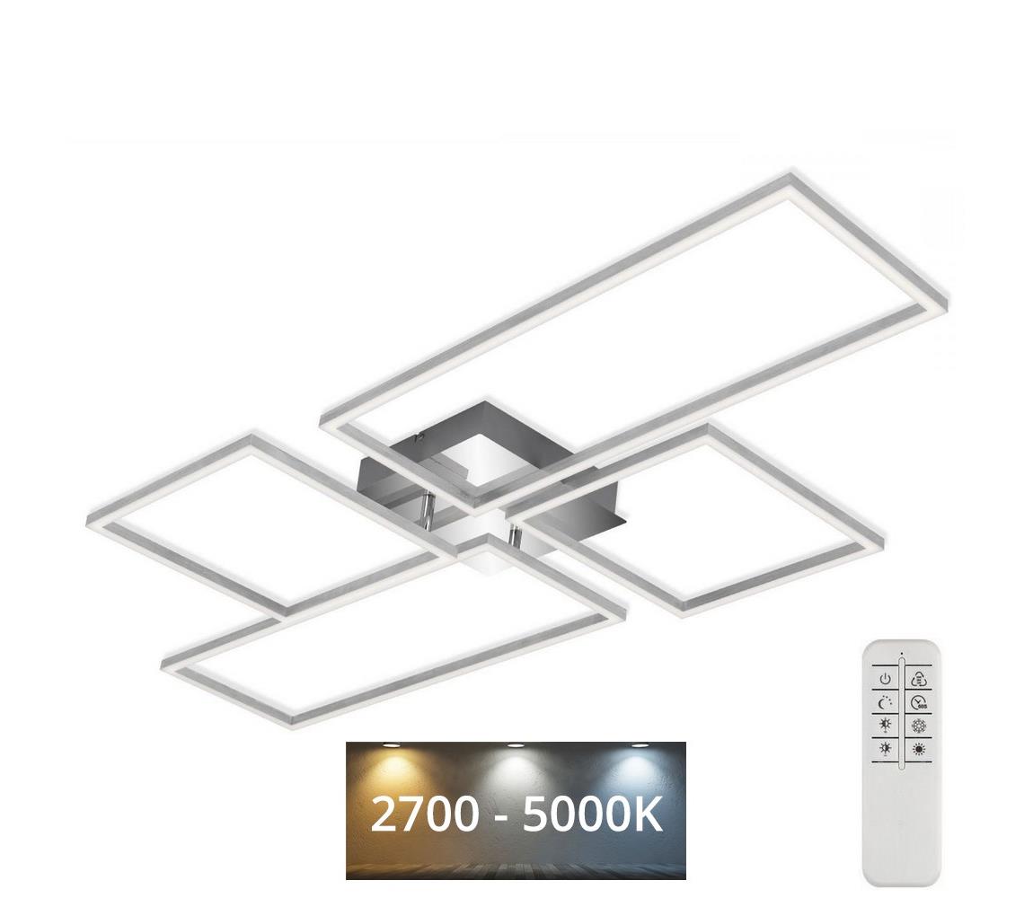 Lustră LED aplicată dimabilă Brilo 3170-018 FRAME LED/51W/230V 2700-5000K + telecomandă