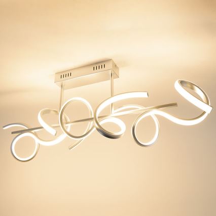 Lustră LED aplicată dimabilă CURLS LED/25,8W/230V Leuchten Direkt 19032-21