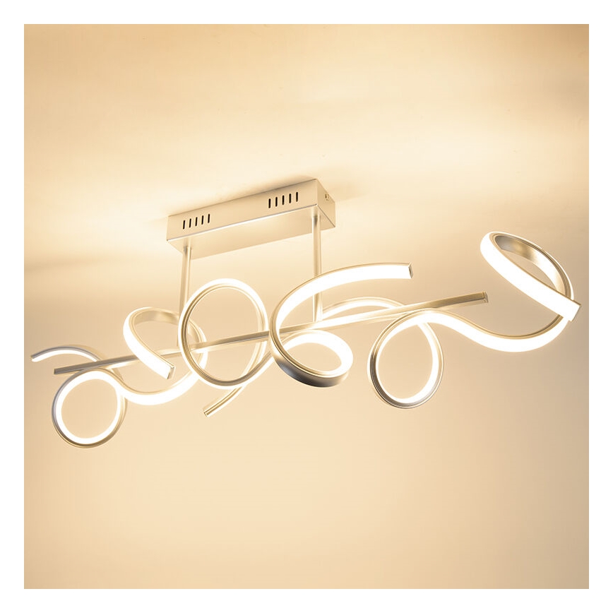 Lustră LED aplicată dimabilă CURLS LED/25,8W/230V Leuchten Direkt 19032-21