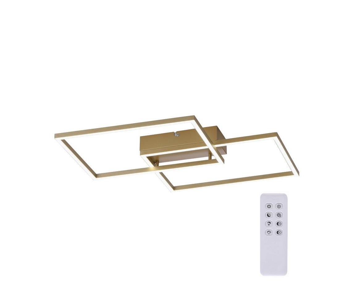 Lustră LED aplicată dimabilă IVEN 2xLED/15W/230V 2700-5000K Leuchten Direkt 14018-60 + telecomandă