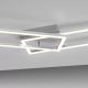 Lustră LED aplicată dimabilă IVEN 2xLED/18W/230V Leuchten Direkt 14691-55 + telecomandă