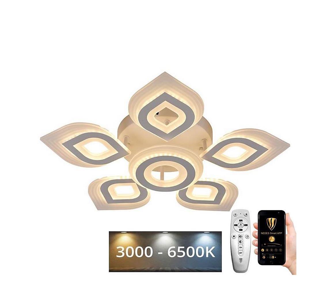 Lustră LED aplicată dimabilă LED/105W/230V 3000-6500K + telecomandă