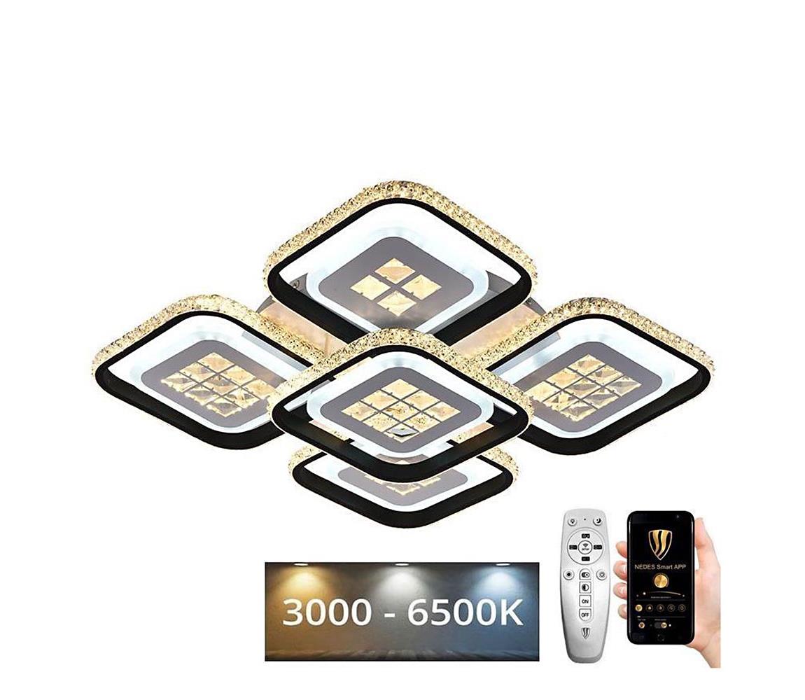 Lustră LED aplicată dimabilă LED/180W/230V 3000-6500K + telecomandă