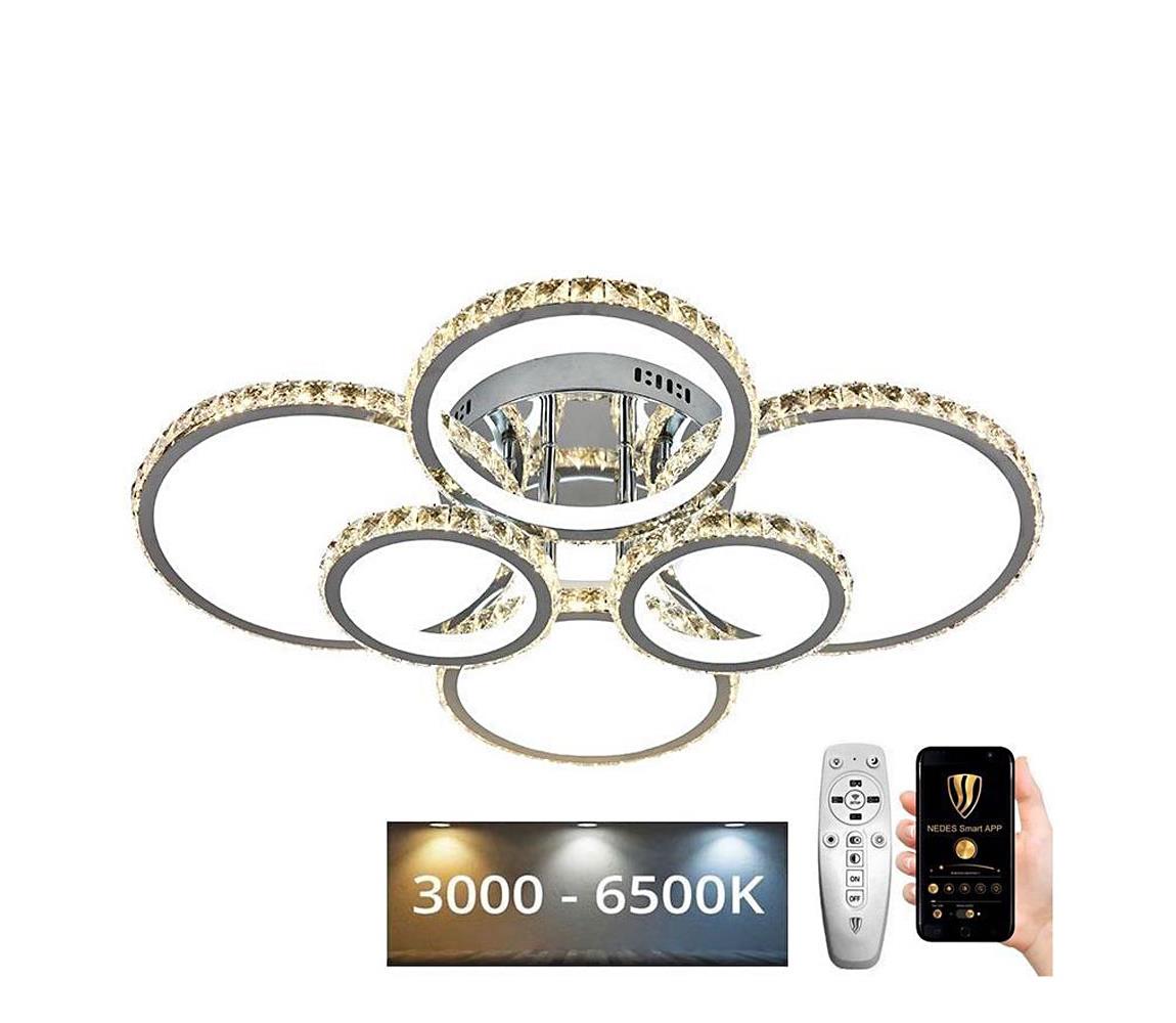 Lustră LED aplicată dimabilă LED/205W/230V 3000-6500K + telecomandă