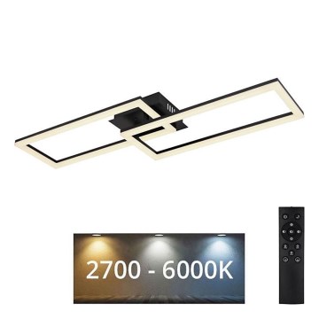 Lustră LED aplicată dimabilă LED/24W/230V 2700-6000K Globo + telecomandă