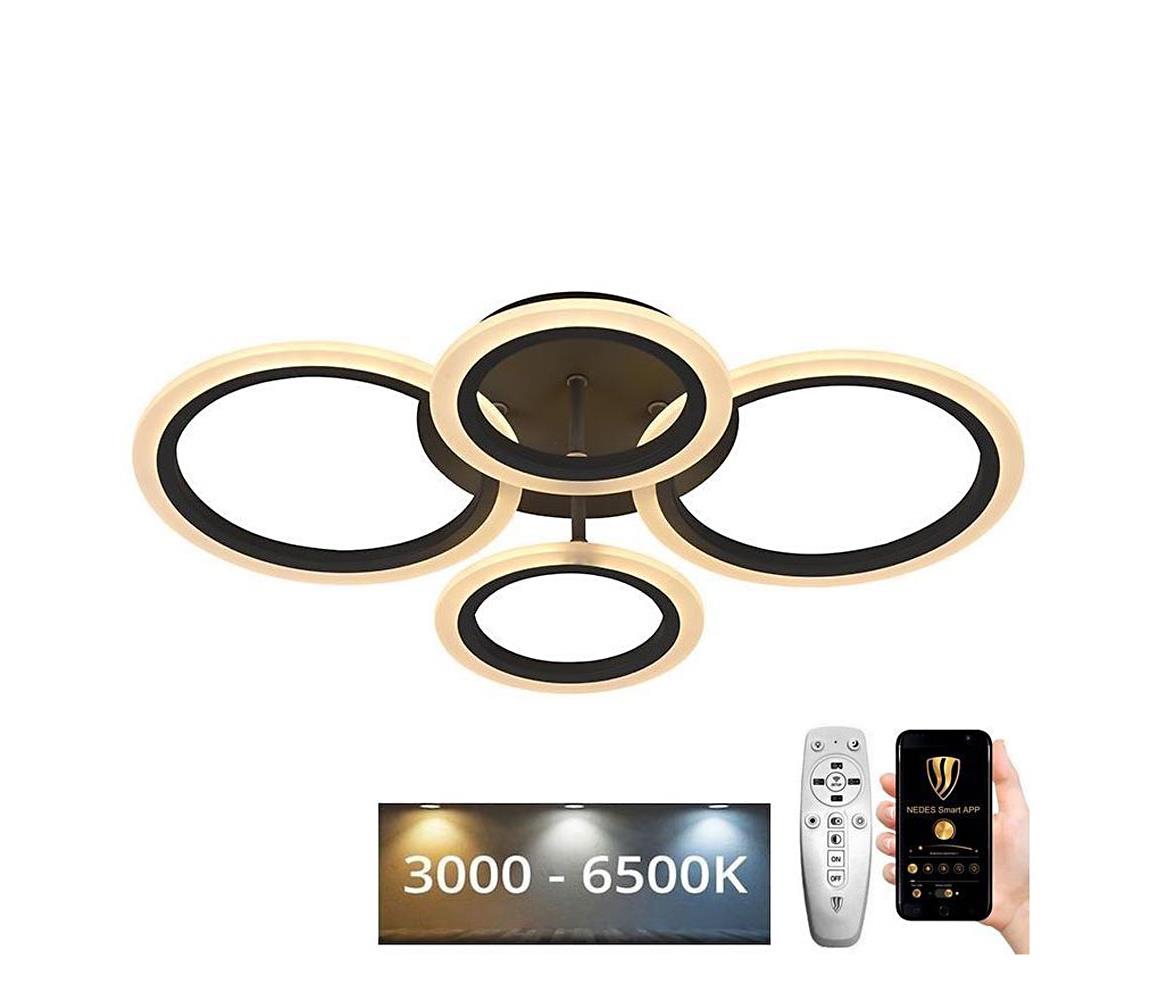 Lustră LED aplicată dimabilă LED/50W/230V 3000-6500K + telecomandă