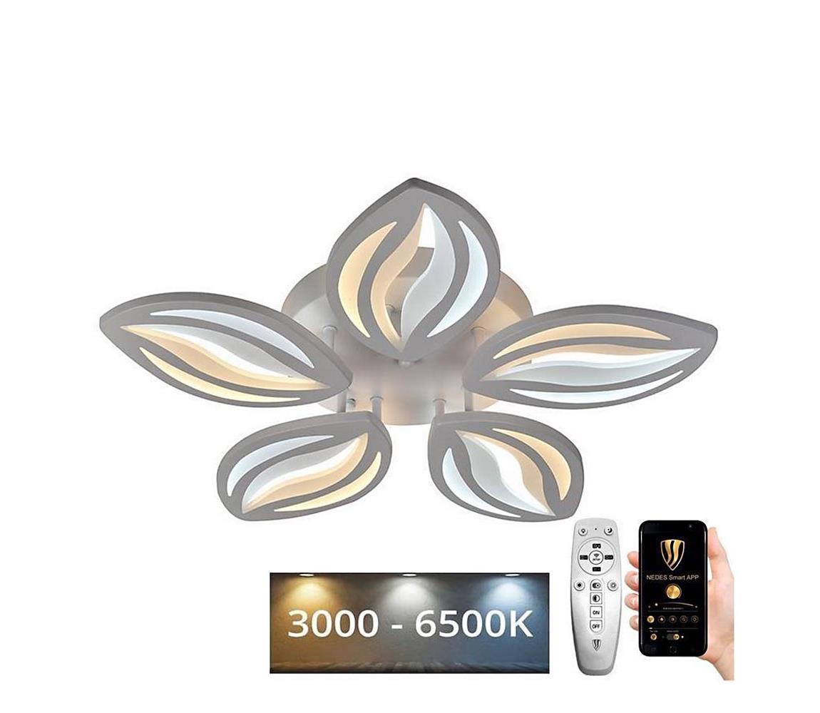 Lustră LED aplicată dimabilă LED/55W/230V 3000-6500K + telecomandă