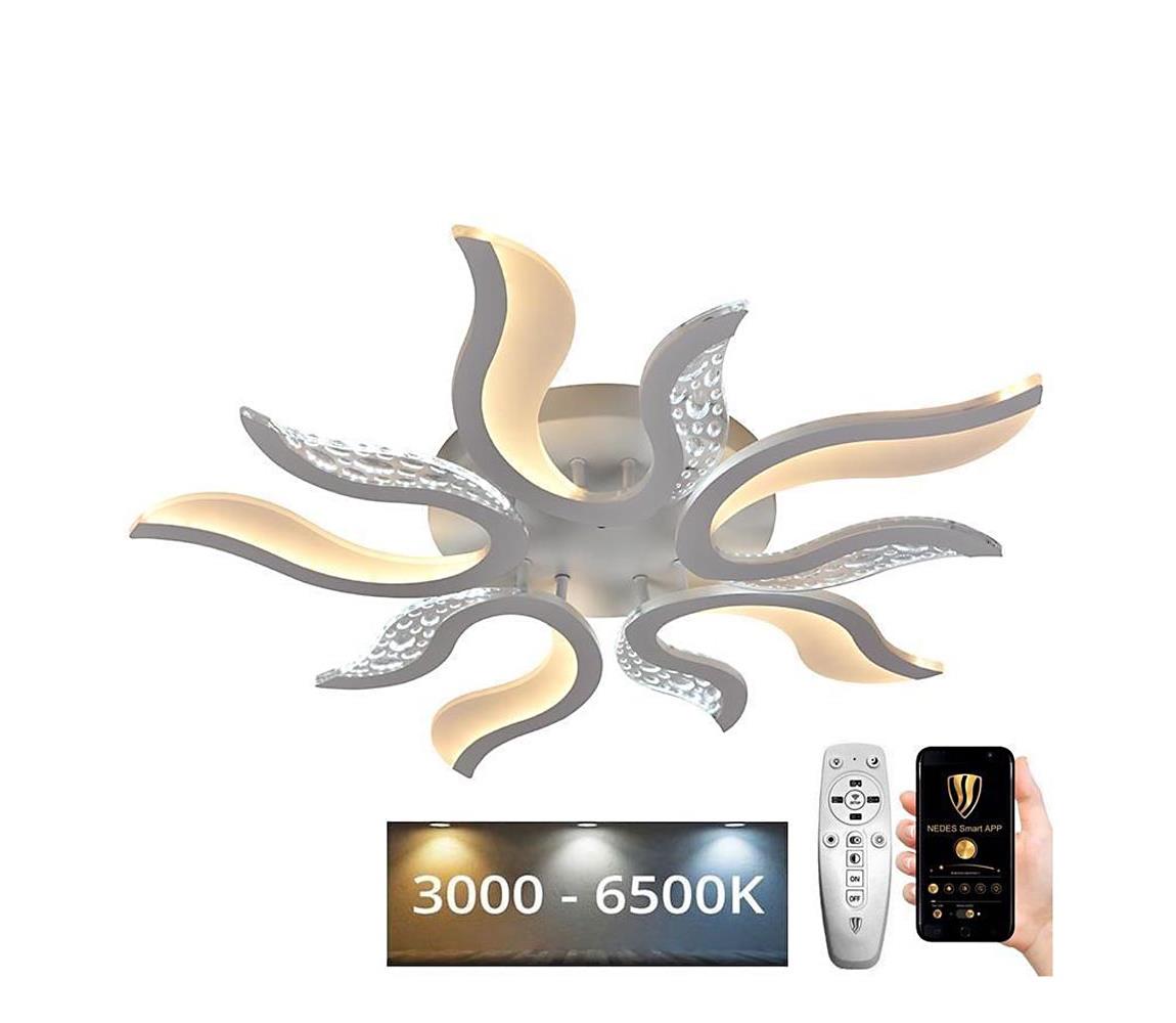 Lustră LED aplicată dimabilă LED/65W/230V 3000-6500K alb + telecomandă