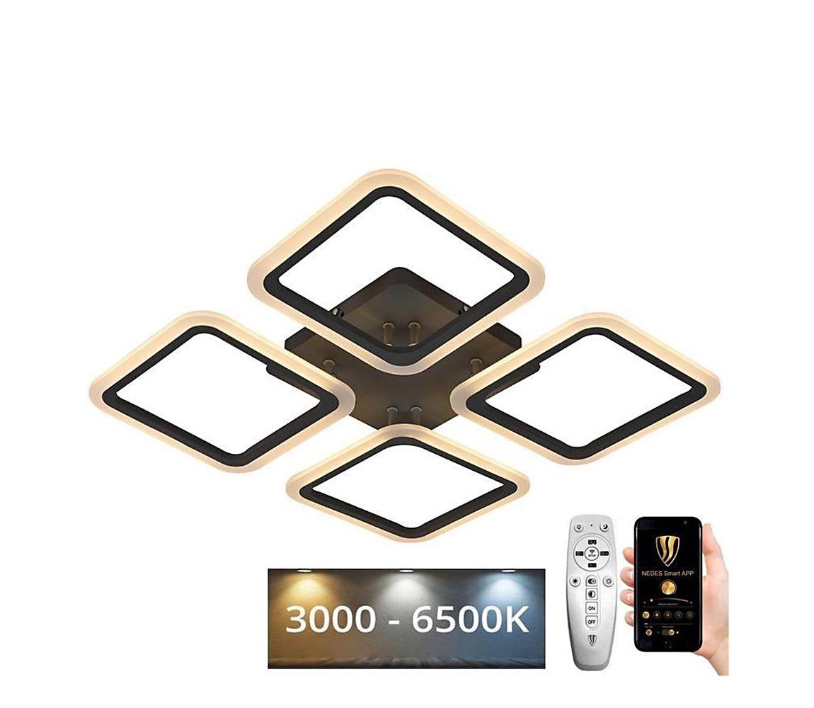 Lustră LED aplicată dimabilă LED/70W/230V 3000-6500K + telecomandă