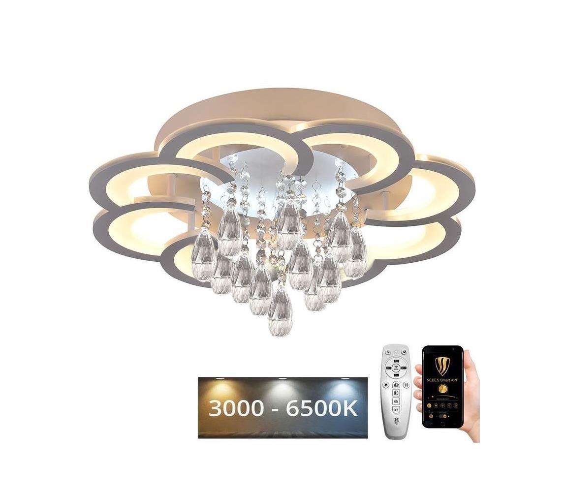 Lustră LED aplicată dimabilă LED/70W/230V 3000-6500K + telecomandă