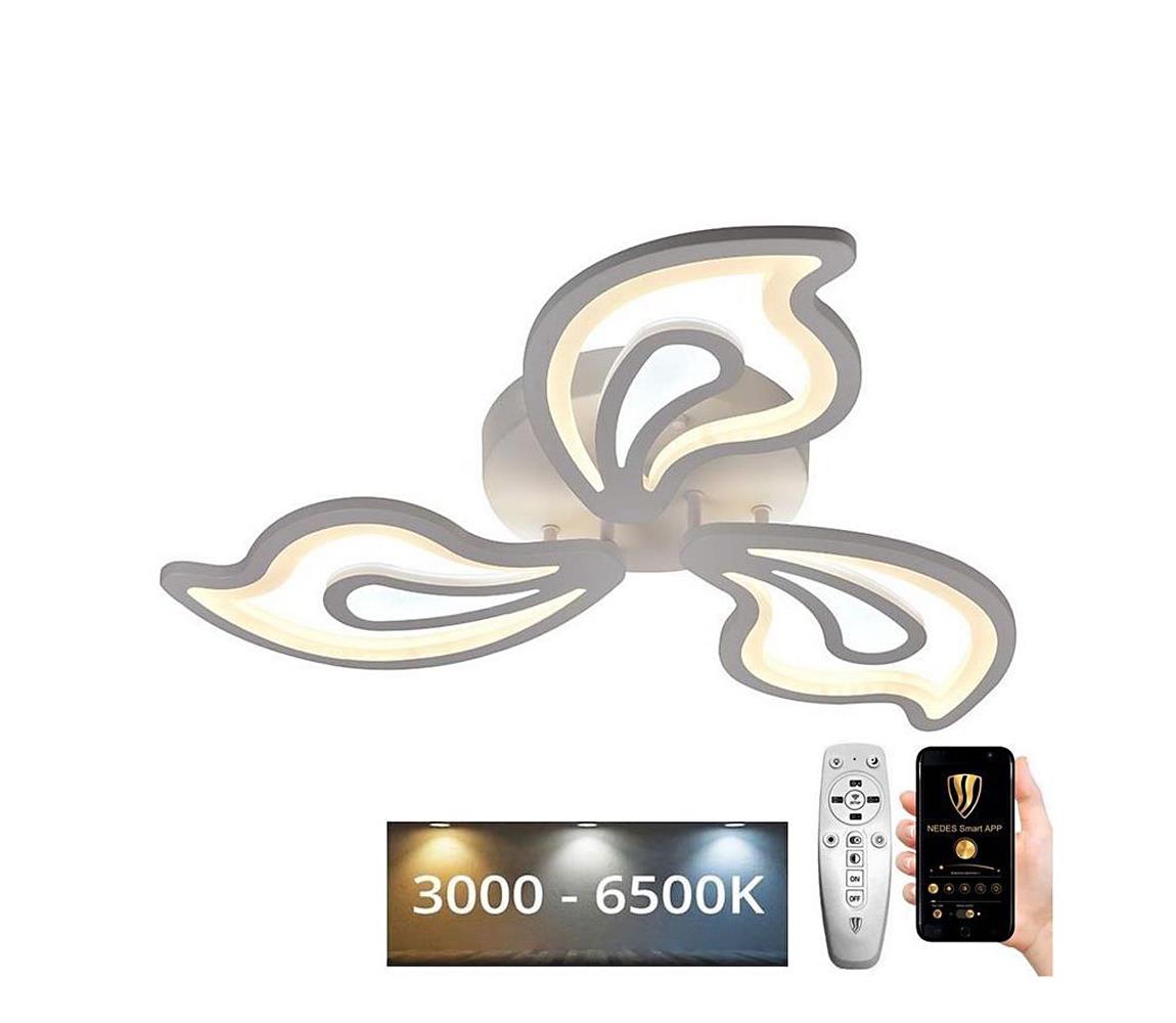 Lustră LED aplicată dimabilă LED/75W/230V 3000-6500K + telecomandă