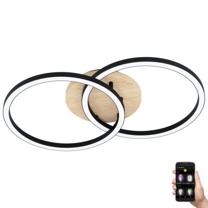 Lustră LED aplicată dimabilă 2xLED/16W/230V 2700-6500K Eglo