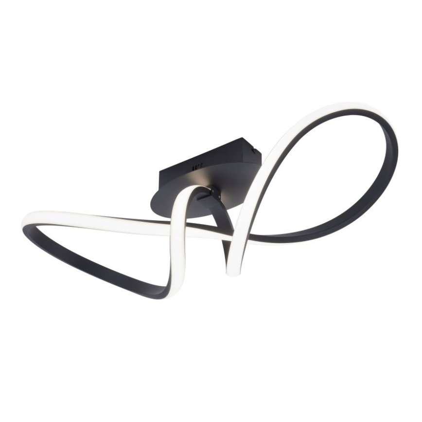 Lustră LED aplicată dimabilă MARIA LED/16W/230V neagră Leuchten Direkt 15403-18