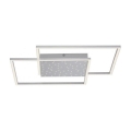 Lustră LED aplicată dimabilă YUKI LED/49W/230V Paul Neuhaus 6024-55 + telecomandă