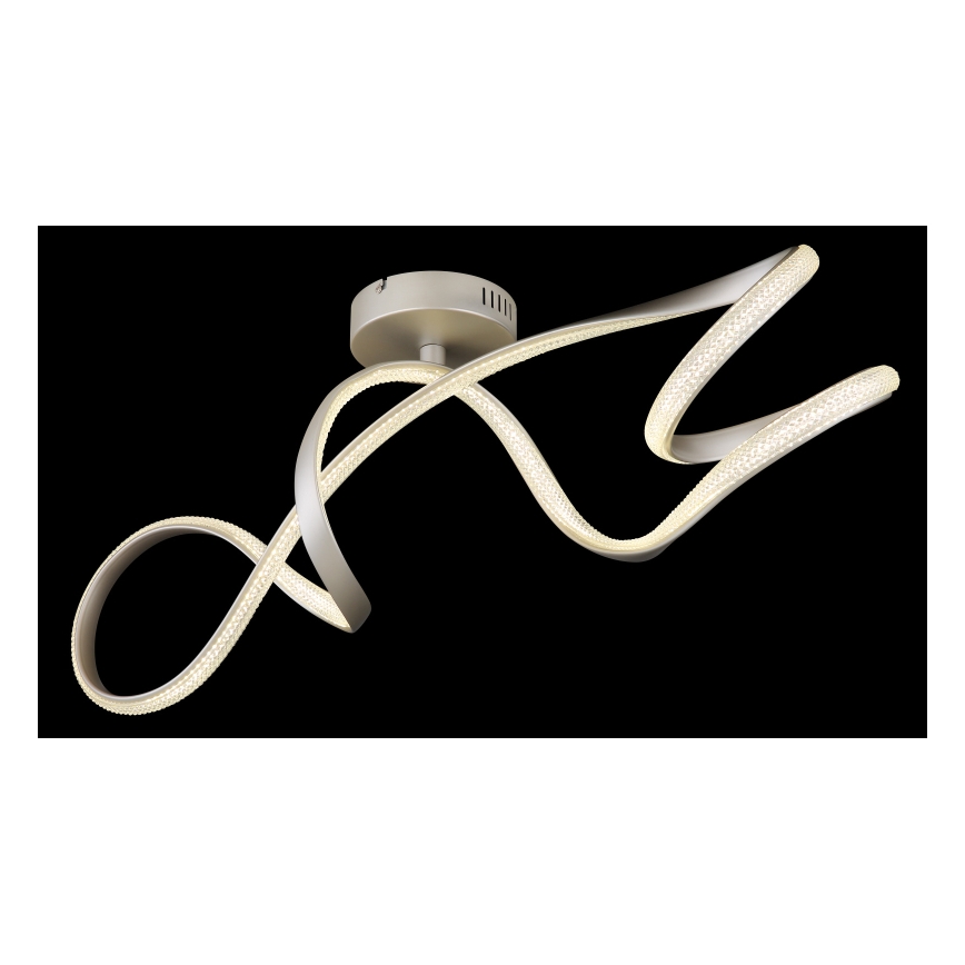 Lustră LED aplicată Globo LED/30W/230V crom mat