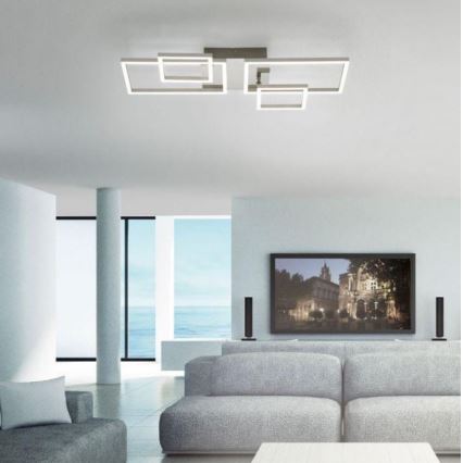 Lustră LED aplicată IVEN 2xLED/12W/230V + 2xLED/5,5W Leuchten Direkt 14030-55