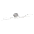 Lustră LED aplicată JUST LIGHT. 15126-55 WAVE LED/29,4W/230V crom