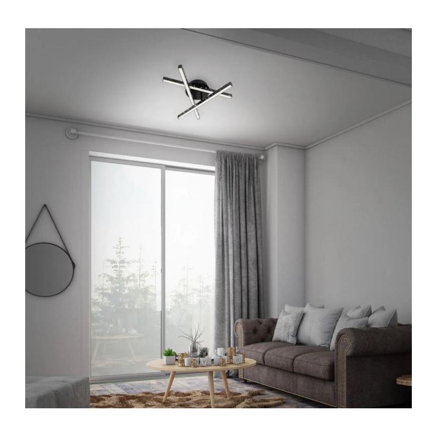 Lustră LED aplicată REY 3xLED/5W/230V Briloner 3518-035