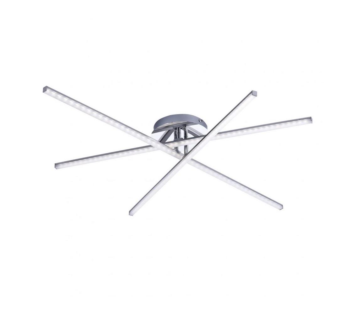 Lustră LED aplicată SIMON 3xLED/8W/230V crom mat Leuchten Direkt 11274-55