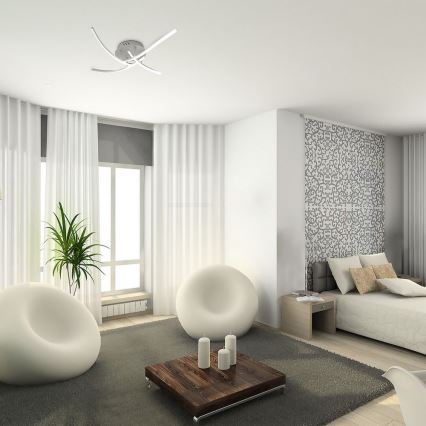 Lustră LED aplicată 4xLED/30W/230V 4000K Rabalux