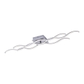 Lustră LED aplicată WAWE LED/28W/230V crom mat Leuchten Direkt 15166-55