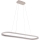 Lustră LED CASHMERE pe cablu, 80 W, 230 V, 30 x 100 cm, bej