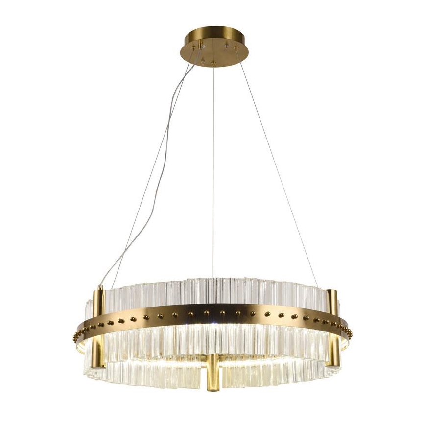 Lustră LED de cristal dimabilă pe cablu LED/40W/230V 3000-6500K + telecomandă