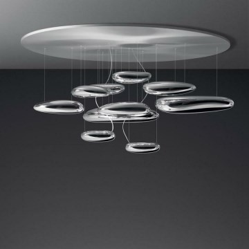 Lustră LED dimabilă aplicată Artemide 1366110A MERCURY LED/58W/230V 3000K