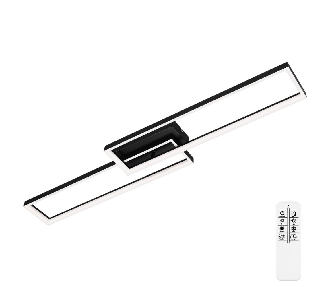 Lustră LED dimabilă aplicată Briloner 3013-015 FRAME LED/40W/230V + telecomandă