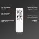 Lustră LED dimabilă aplicată Briloner 3013-015 FRAME LED/40W/230V + telecomandă