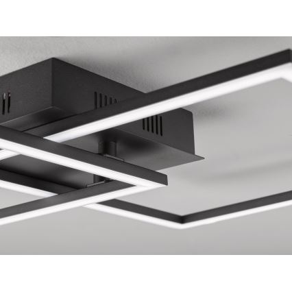 Lustră LED dimabilă aplicată Eglo LED/28W/230V 3000-6500K + telecomandă