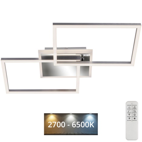 Lustră LED dimabilă aplicată FRAME 2xLED/20W/230V 2700-6500K Brilo + telecomandă