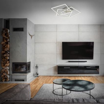 Lustră LED dimabilă aplicată FRAME LED/40W/230V 2700-5000K Wi-Fi Tuya Brilo + telecomandă