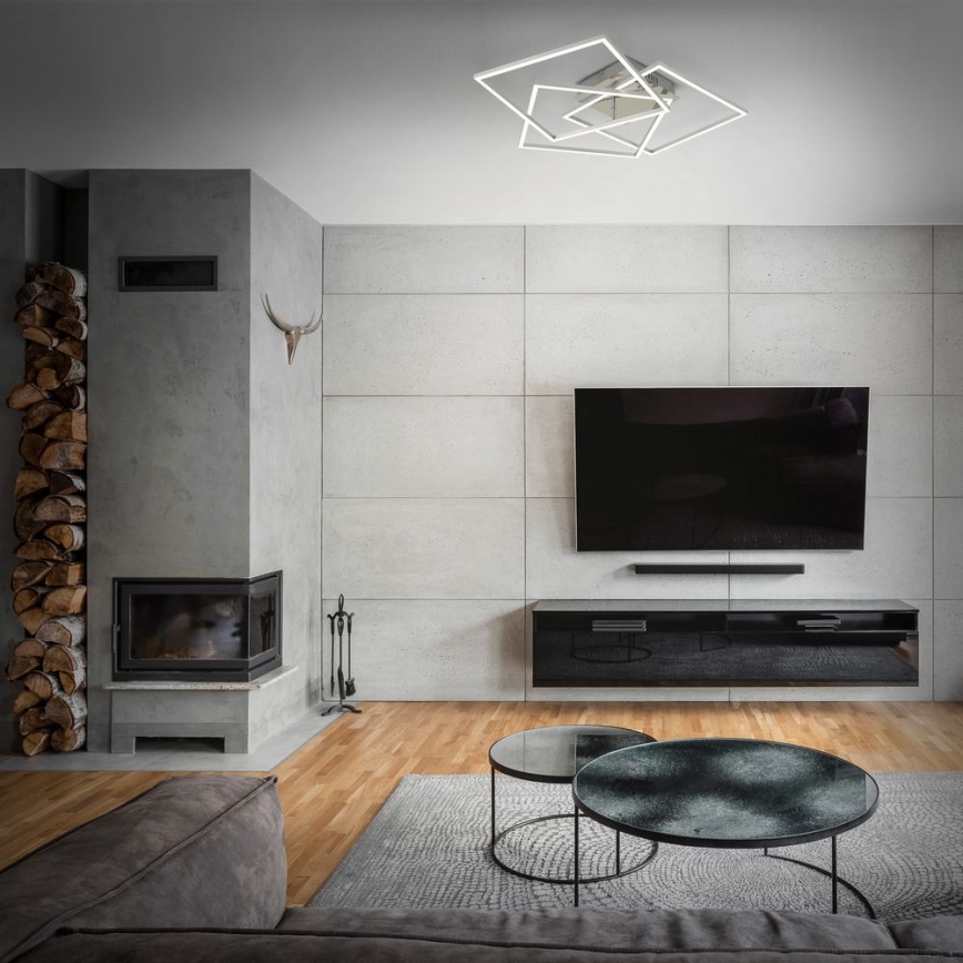 Lustră LED dimabilă aplicată FRAME LED/40W/230V 2700-5000K Wi-Fi Tuya Brilo + telecomandă