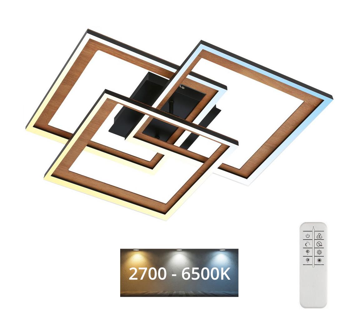 Lustră LED dimabilă aplicată FRAME LED/45W/230V 2700-6500K + telecomandă