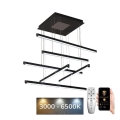Lustră LED dimabilă aplicată LED/100W/230V 3000-6500K + telecomandă