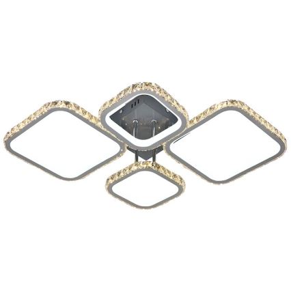 Lustră LED dimabilă aplicată LED/130W/230V 3000-6500K + telecomandă