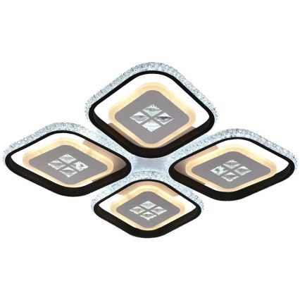 Lustră LED dimabilă aplicată LED/130W/230V 3000-6500K + telecomandă