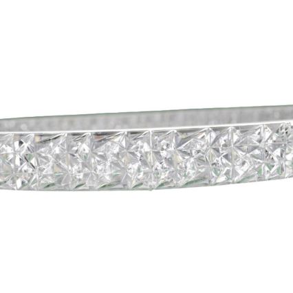 Lustră LED dimabilă aplicată LED/55W/230V 3000-6500K + telecomandă