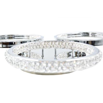 Lustră LED dimabilă aplicată LED/60W/230V 3000-6500K + telecomandă